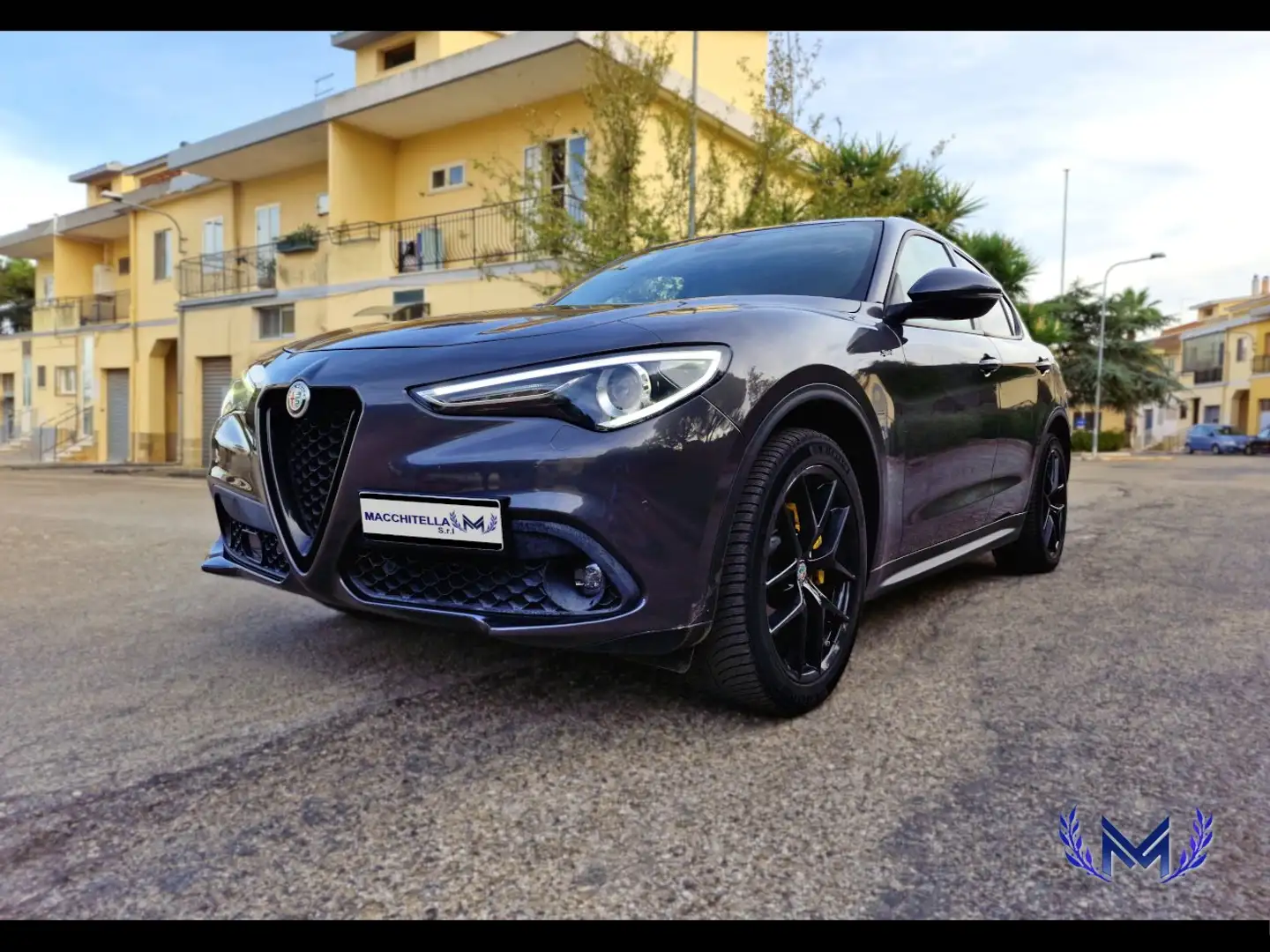 Alfa Romeo Stelvio 2.2 t Sprint Q4 190cv auto Grau - 2
