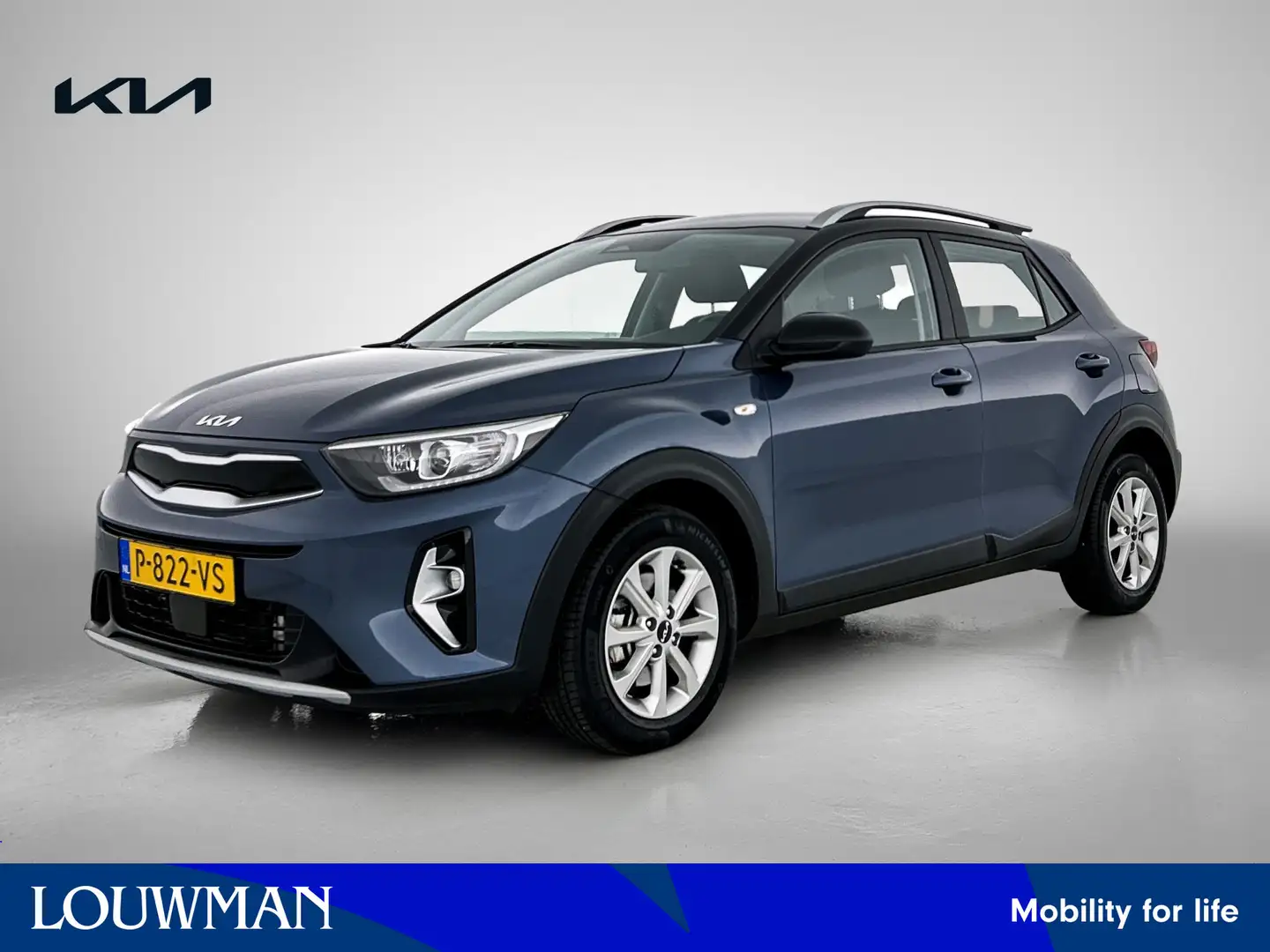Kia Stonic 1.0 T-GDi MHEV DynamicLine Blauw - 1