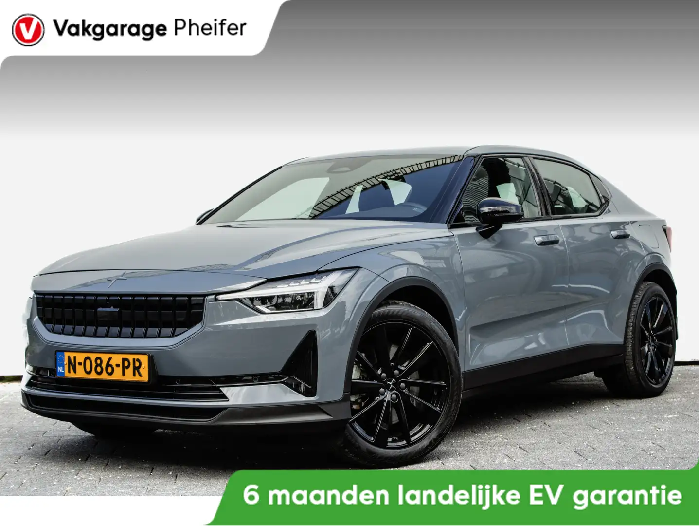 Polestar 2 Long Range Single Motor 78 kWh Camera/ Stoelverwar Blauw - 1