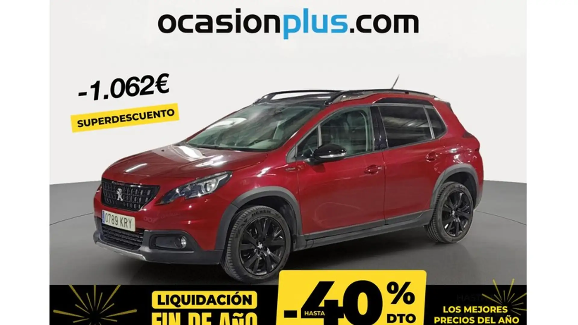 Peugeot 2008 1.2 PureTech S&S GT Line 130 Rouge - 1