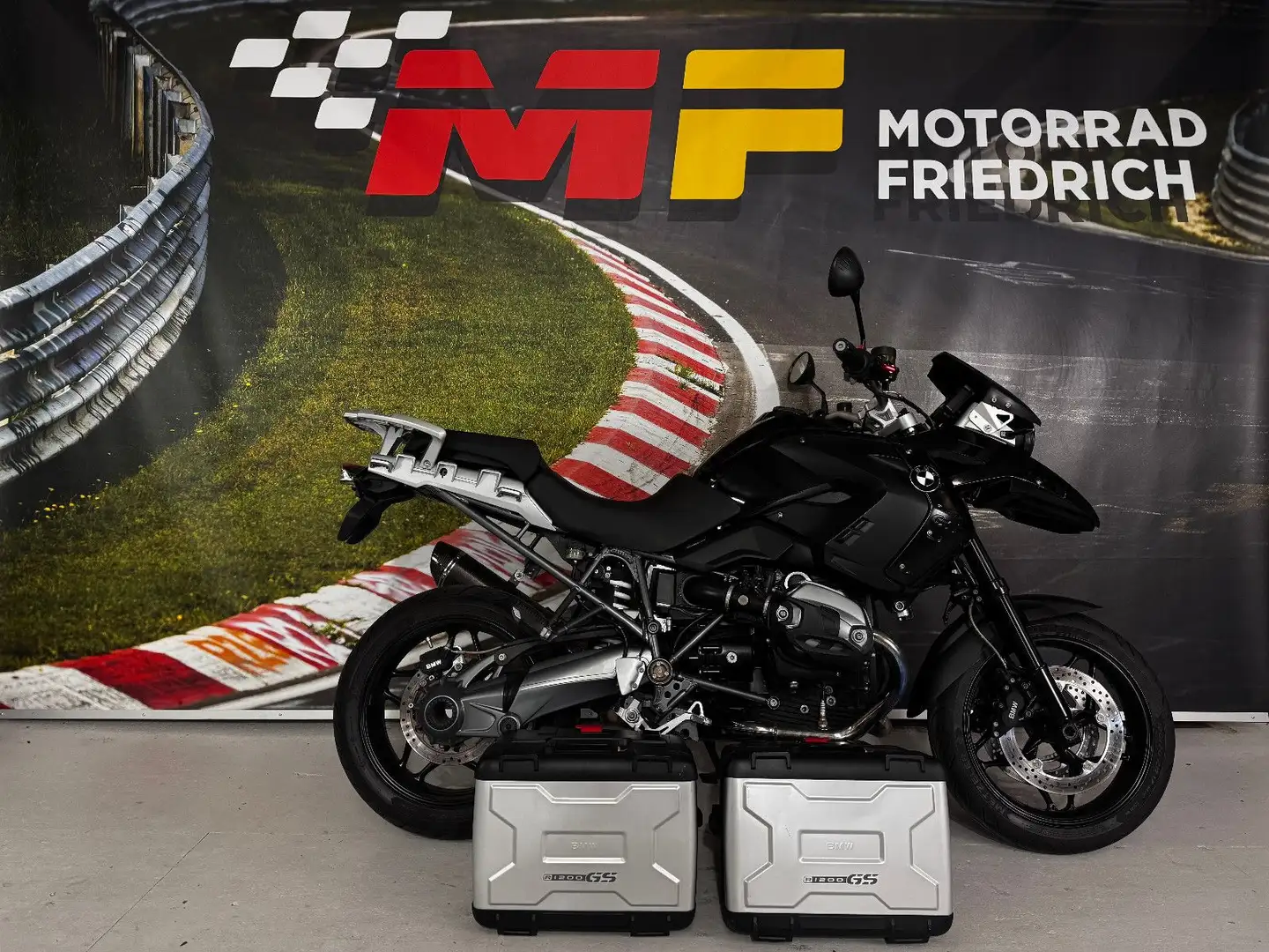 BMW R 1200 GS TRIPLE BLACK 17" FELGEN RENNKUH Schwarz - 2