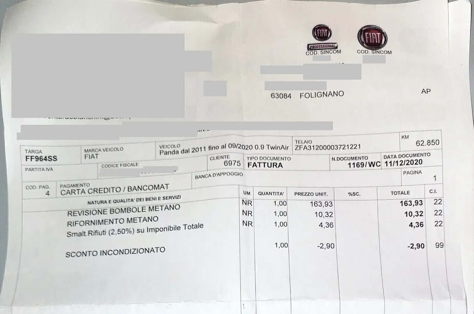 Fiat Panda FIAT PANDA 0,9 NP-K-WAY-UNICA PROP-5 POSTI-4 REVIS Blu/Azzurro - 2