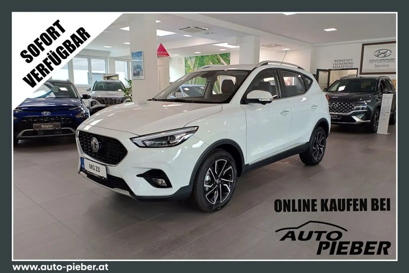 MG ZS ZS 1.5 VTi Luxury *LED*Navi*Leder* Blanc - 1