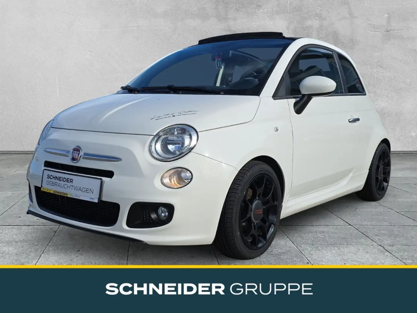 Fiat 500C Sport 0.9TwinAir SHZ+LEDER+KLIMA Weiß - 1