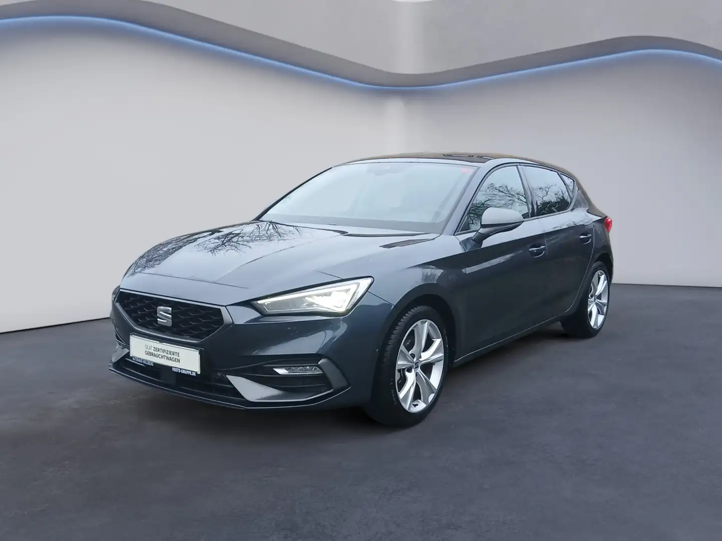 SEAT Leon 1.5 eTSI FR MATRIX+NAVI+ACC Grau - 1