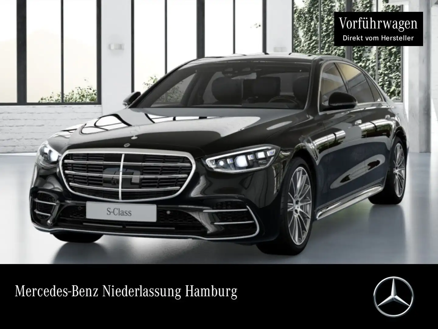 Mercedes-Benz S 450 L 4M AMG+PANO+360+DIGITAL-L+BURMESTER3D+20" Negru - 1