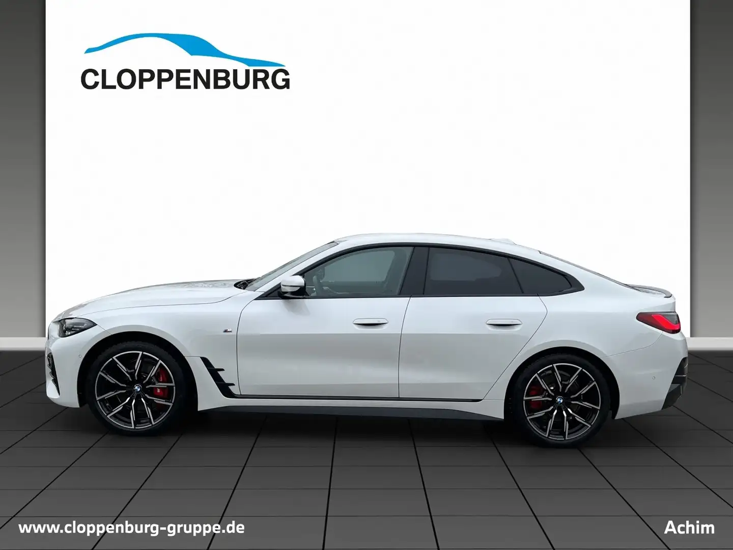 BMW 420 d M Sportpaket HK HiFi  Kamera LED Komfortzg.AHK Blanco - 2