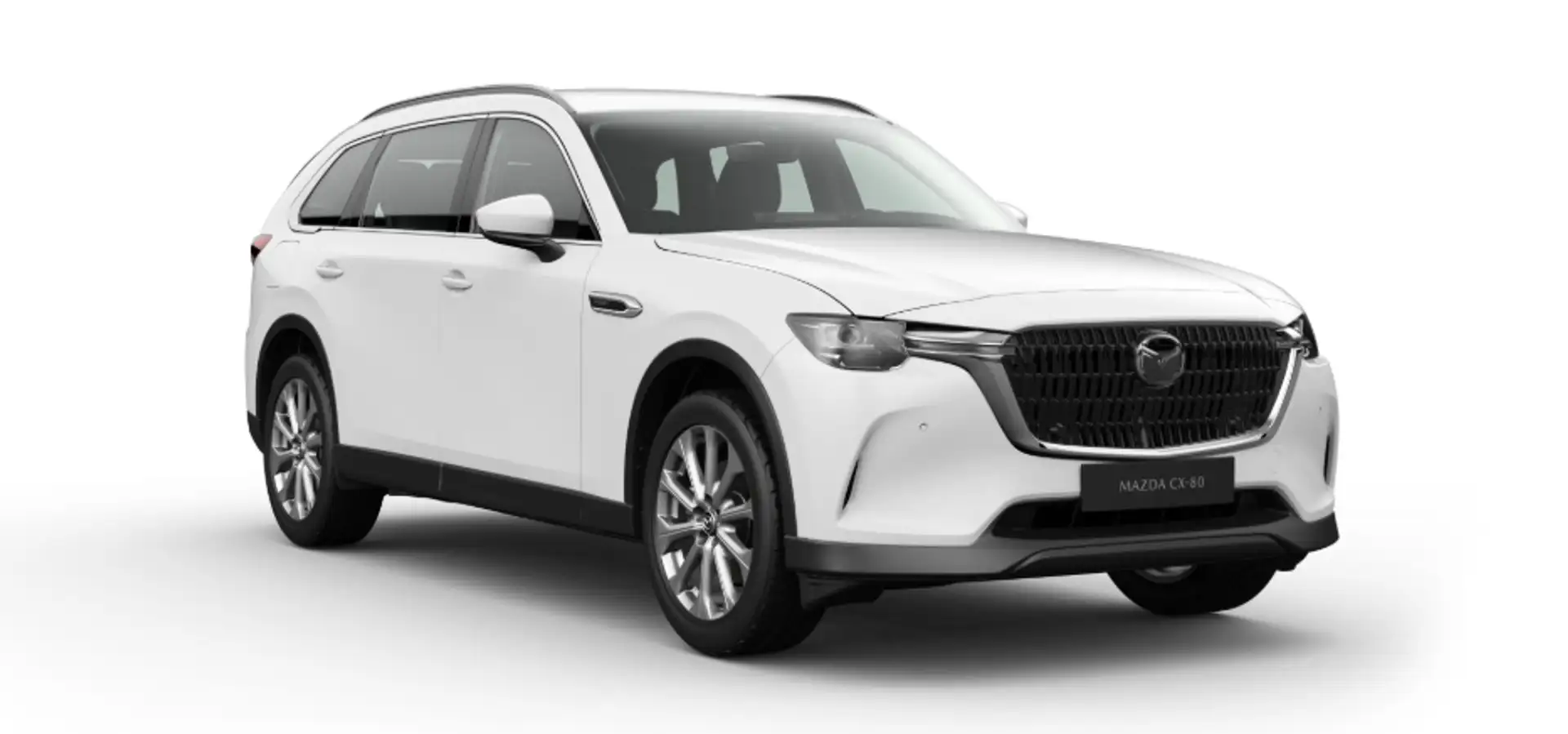 Mazda CX-80 2.5L e-SKYACTIV PHEV 327 EXCLUSIVE-LINE🍀🅱🅴🆂🆃? Weiß - 2