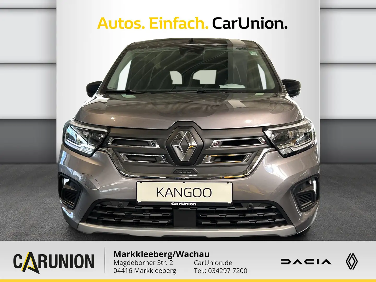 Renault Kangoo E-TECH 100% el. Paket Equilibre EV45 AC22 Grigio - 2