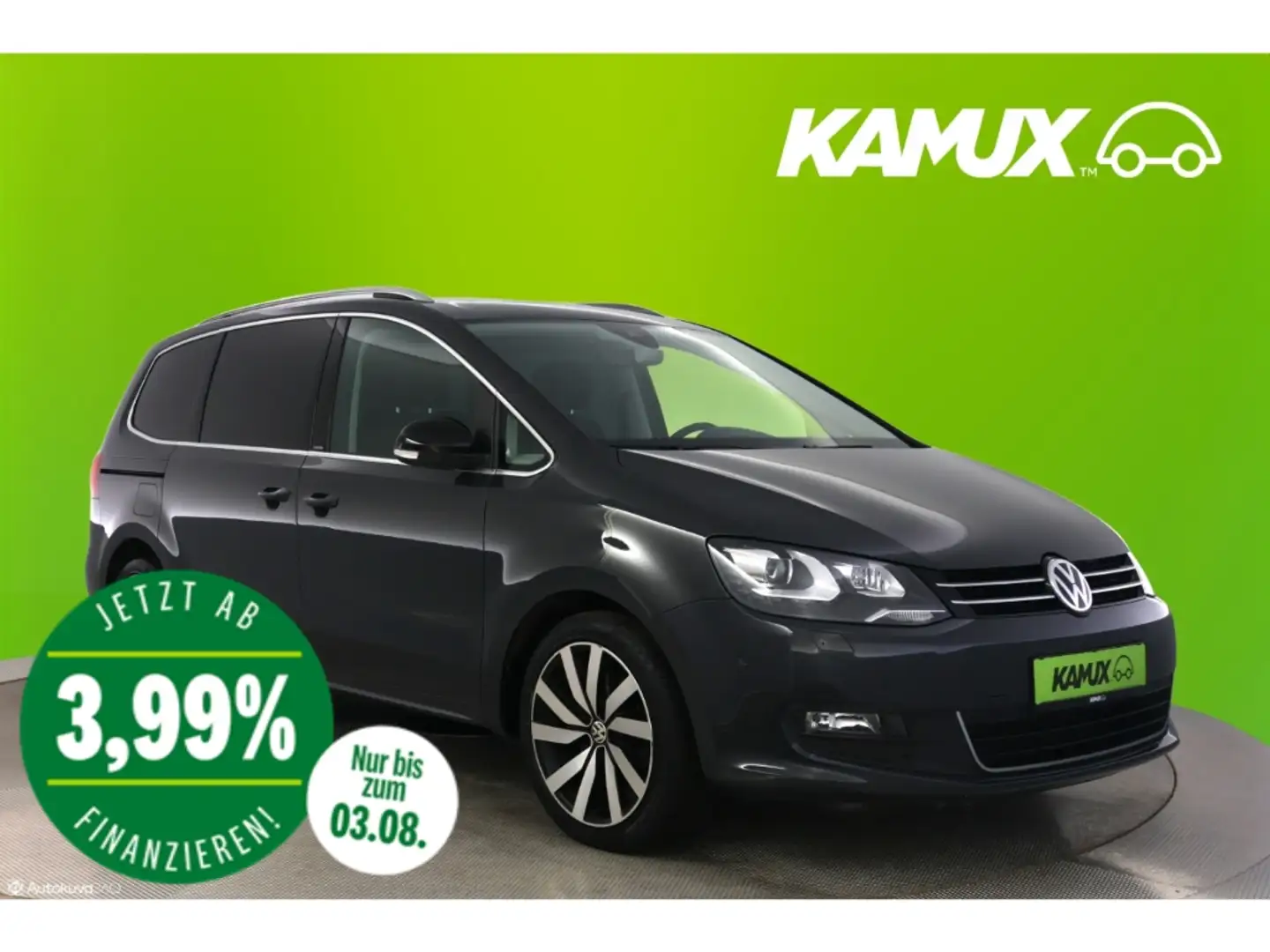 Volkswagen Sharan 1.4TSI DSG United+XENON+NAVI+7-SITZE+PANO Grau - 1