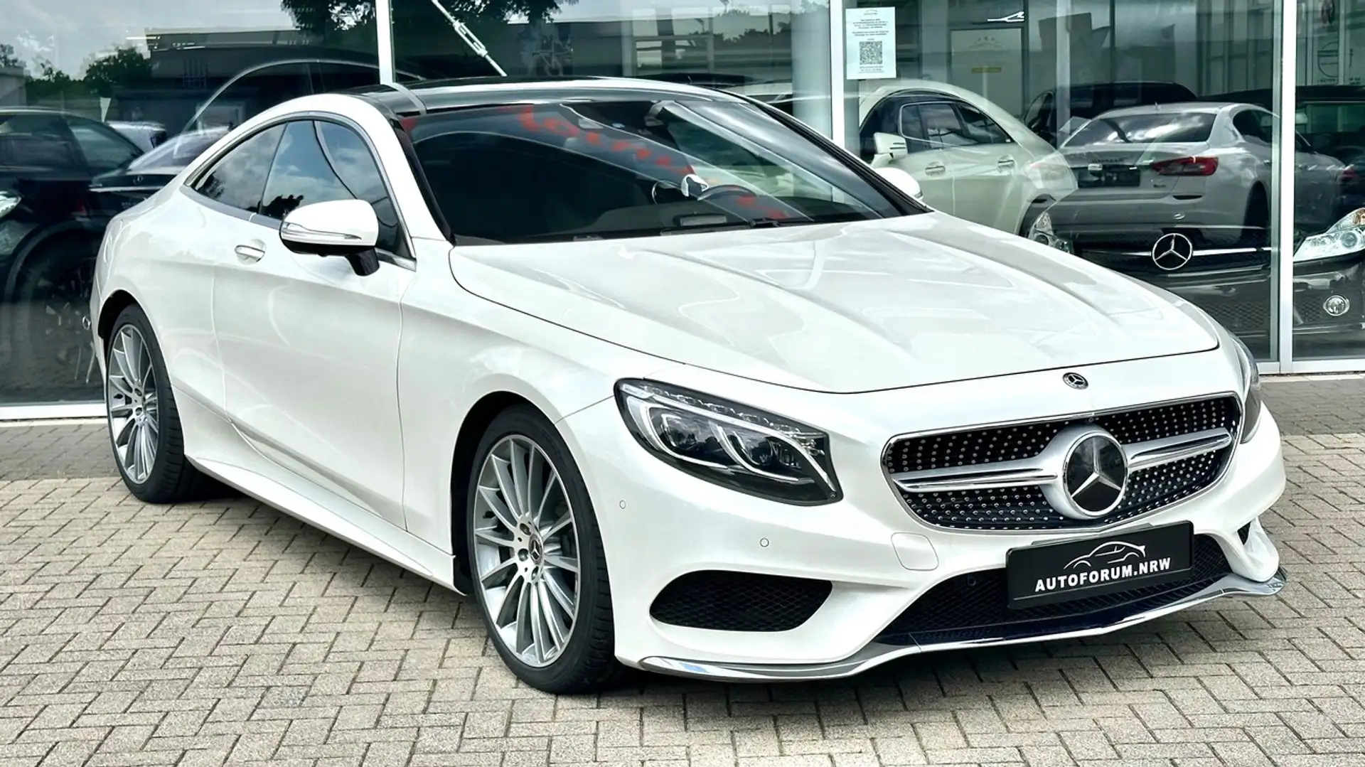 Mercedes-Benz S 400 4Matic AMG Line 20" Coupé C217 -367PS - 1. Hand Weiß - 1