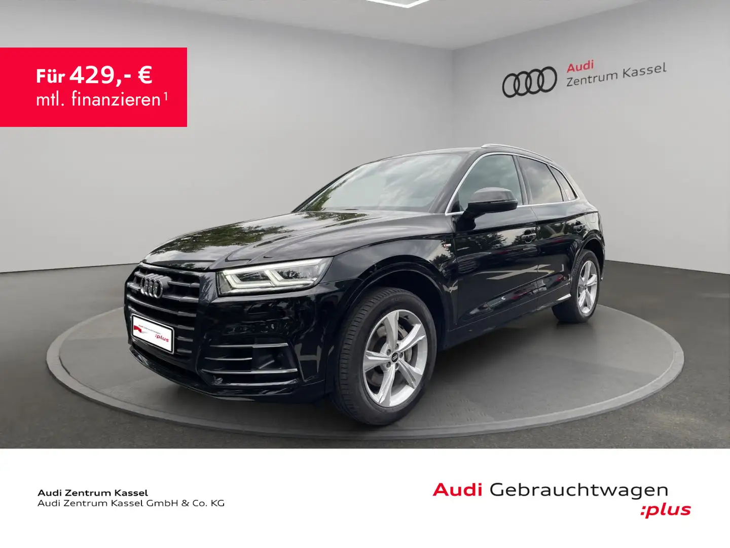 Audi Q5 55 TFSI e qu.S line LED Navi Kam. Teilleder Schwarz - 1