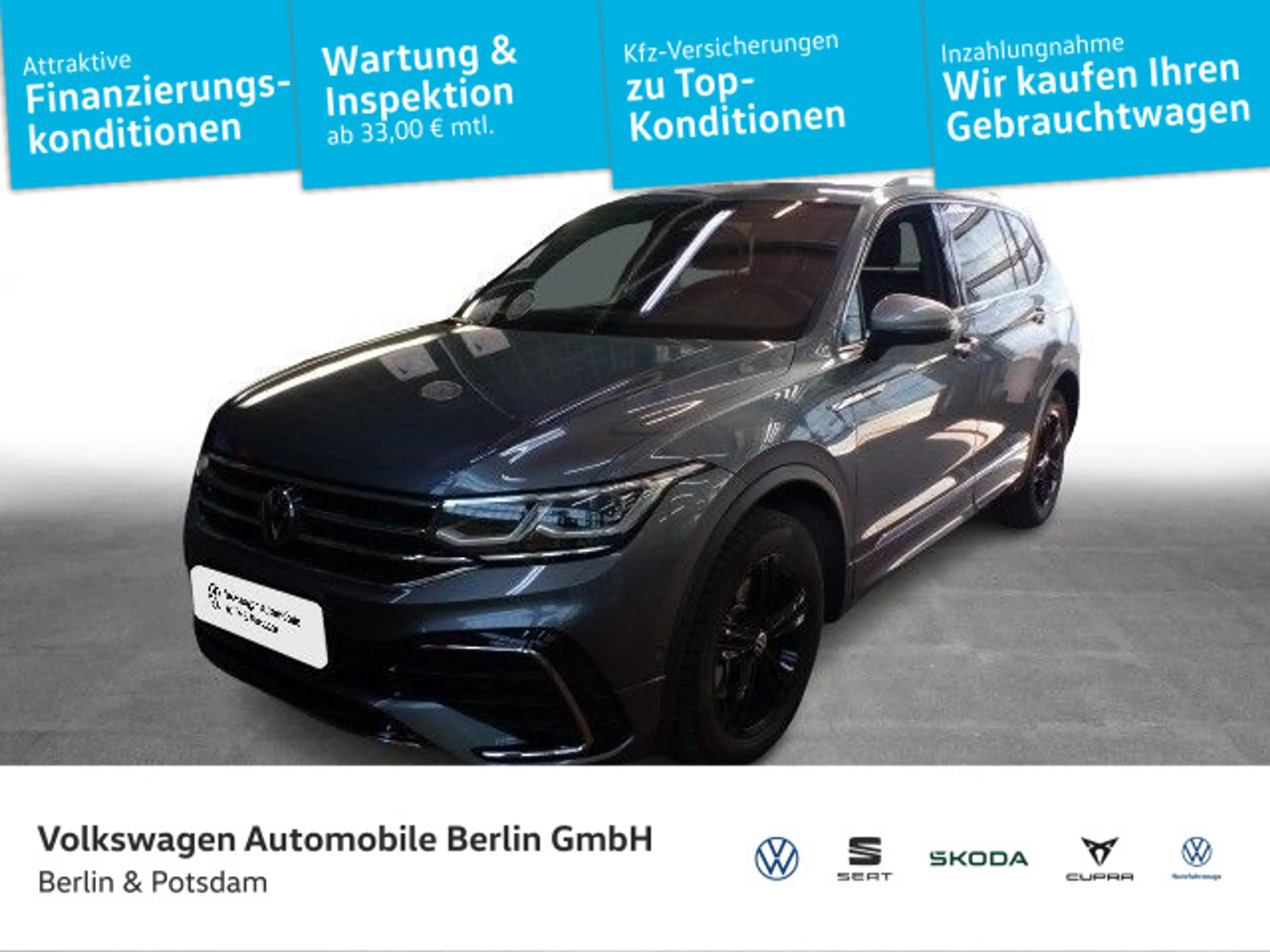 Volkswagen Tiguan Allspace 2.0 TSI 4M R-Line AHK Pano DCC