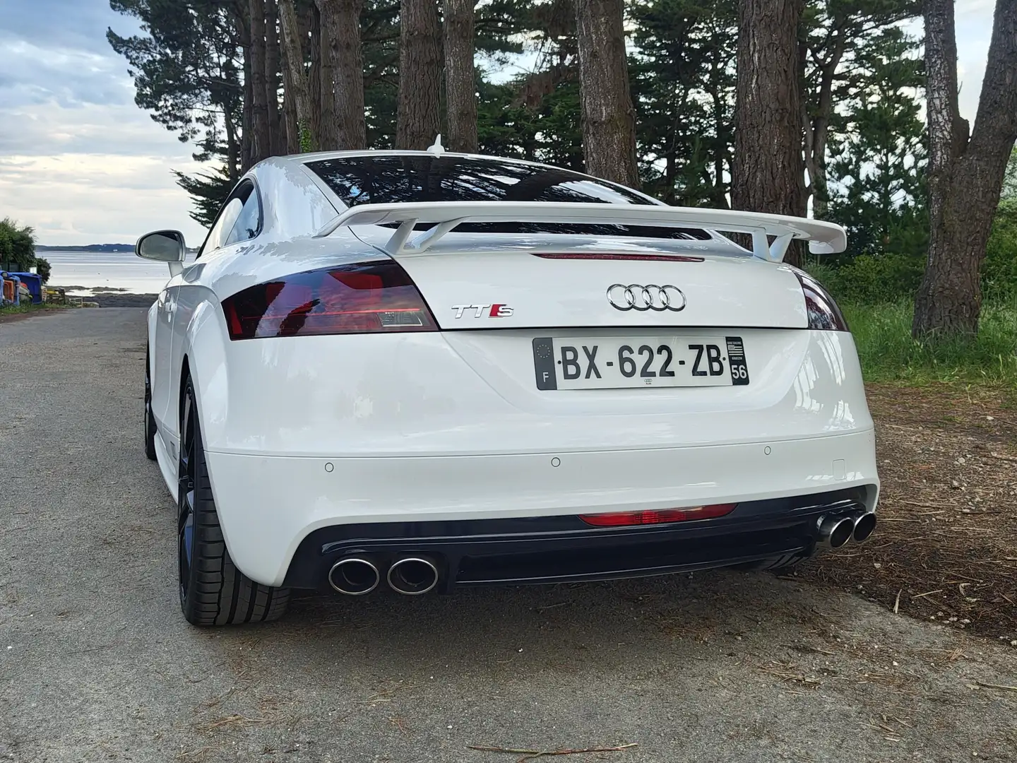 Audi TTS TTS Coupé 2.0 TFSI 272 Quattro S-Tronic A Blanc - 2