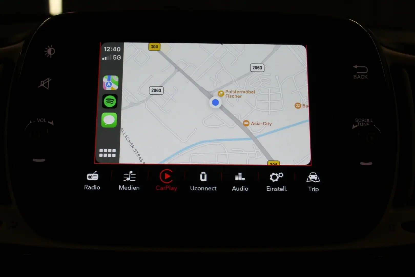 Fiat 500 1.0 Dolcevita SKYDOME+PDC+Apple! Blau - 2