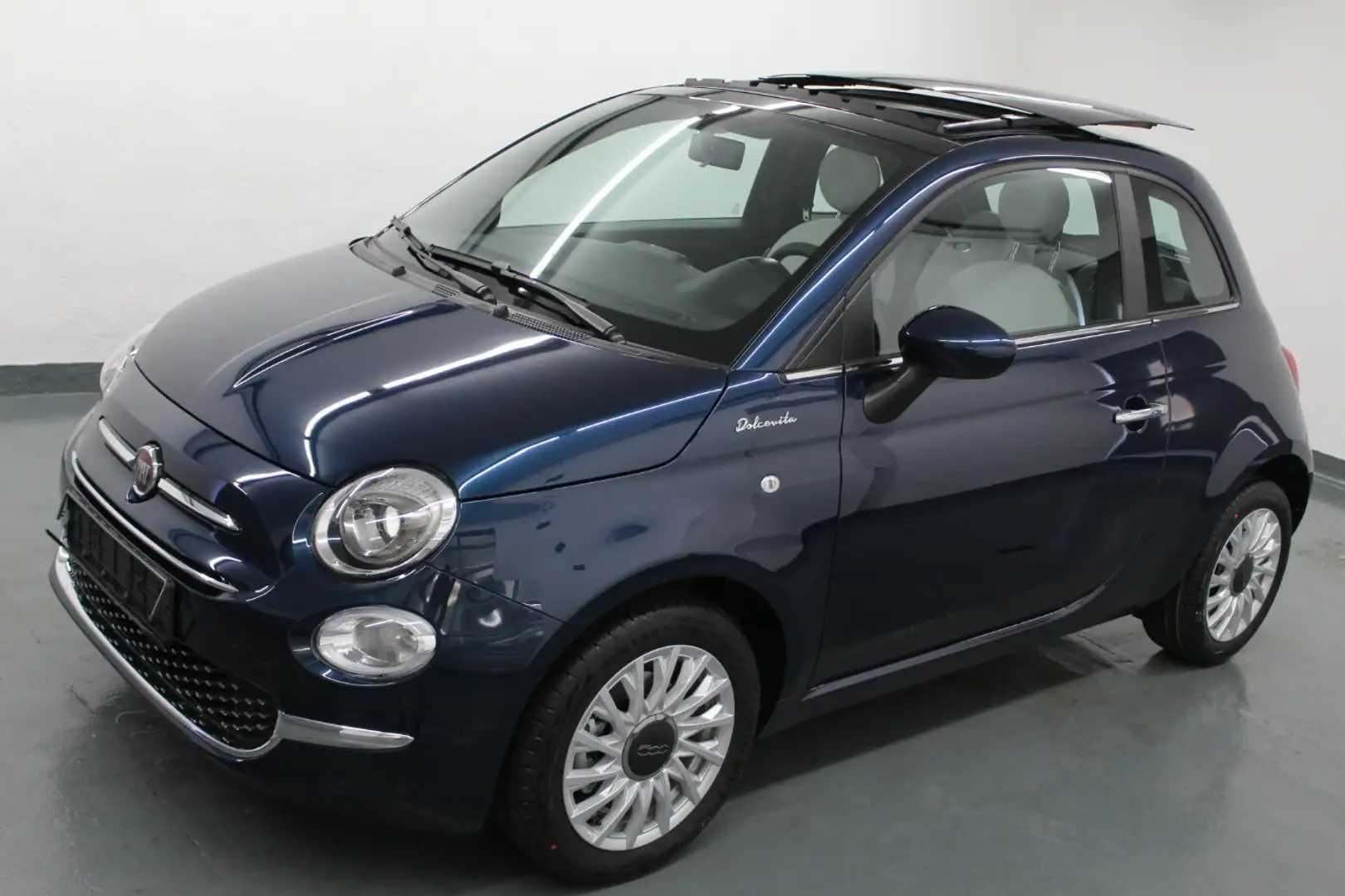 Fiat 500 1.0 Dolcevita SKYDOME+PDC+Apple! Blau - 1