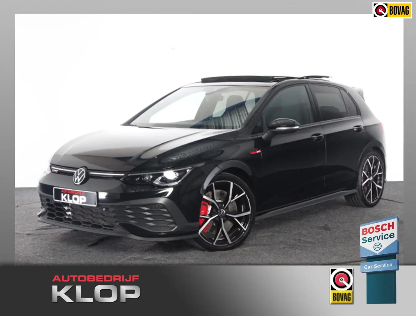 Volkswagen Golf GTI 2.0 TSI ClubSport | 300 pk | panoramadak | camera Zwart - 1