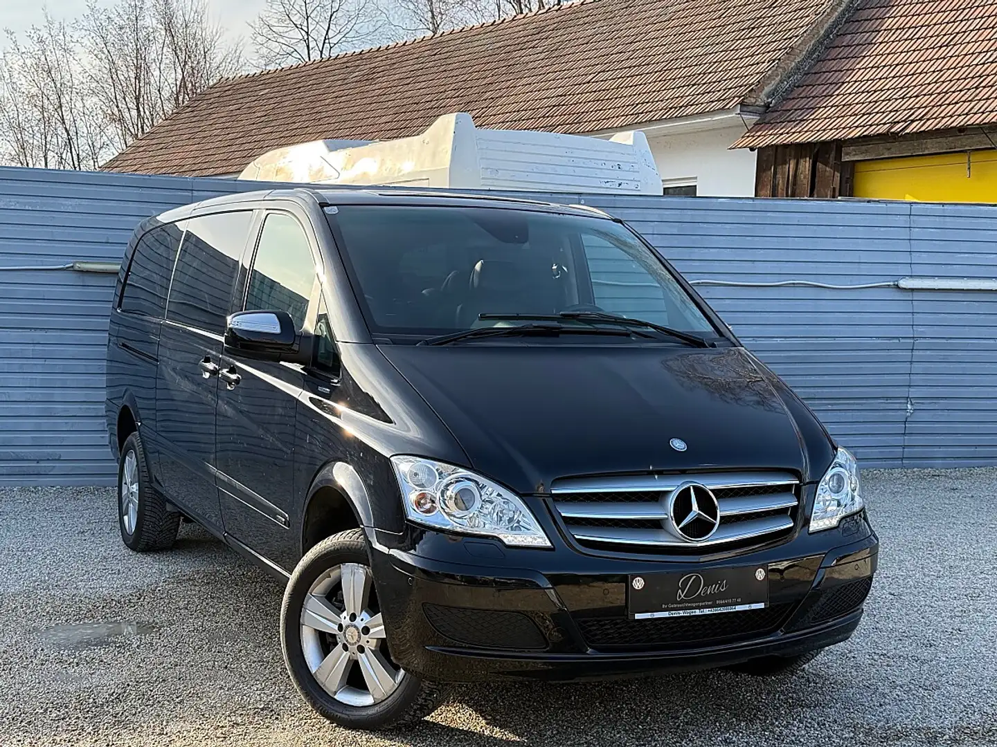 Mercedes-Benz Viano Avantgarde lang 2,2 CDI BlueEff. DPF 4MATIC Aut... Schwarz - 2