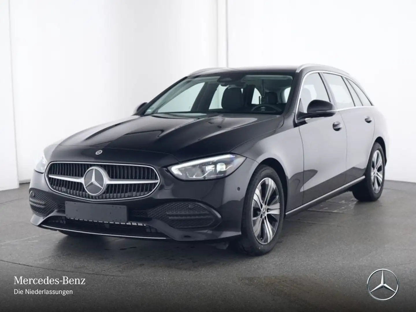 Mercedes-Benz C 220 d T 4M AVANTG+LED+KAMERA+TOTW+KEYLESS+9G Zwart - 2