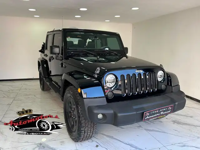 Jeep Wrangler Unlimited 2.8 crd Sahara -AUTOM-GARANTITA-2015