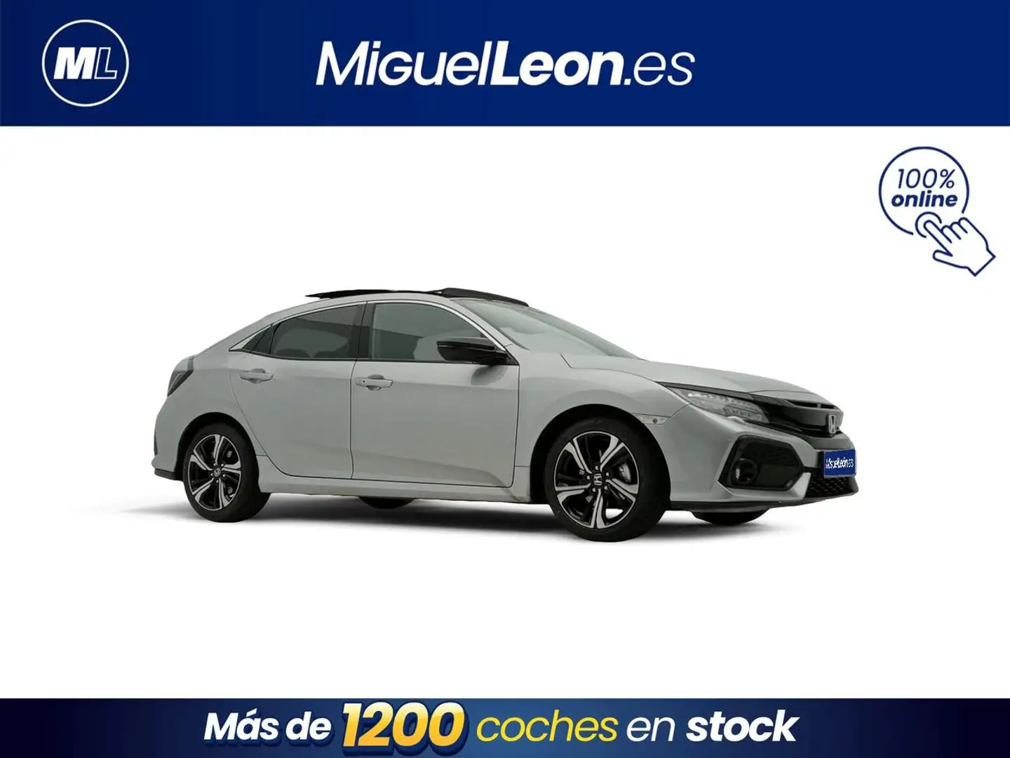 Honda Civic 1.0 VTEC Turbo Executive Gris - 2