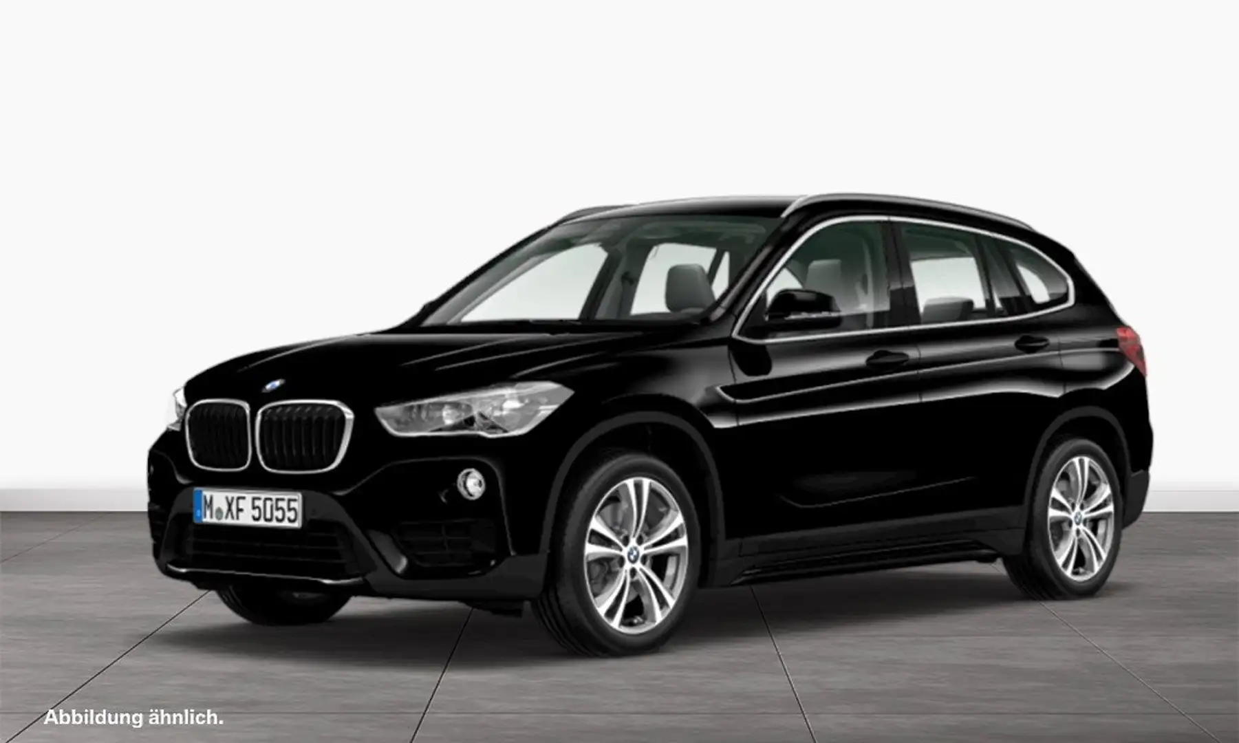 BMW X1 sDrive18i Sport Line LED WLAN Navi Tempomat Schwarz - 1