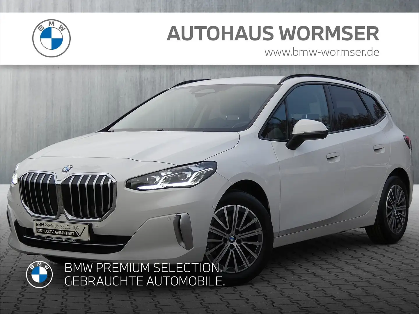 BMW 218 i Active Tourer HK HiFi DAB LED Komfortzg. Weiß - 1