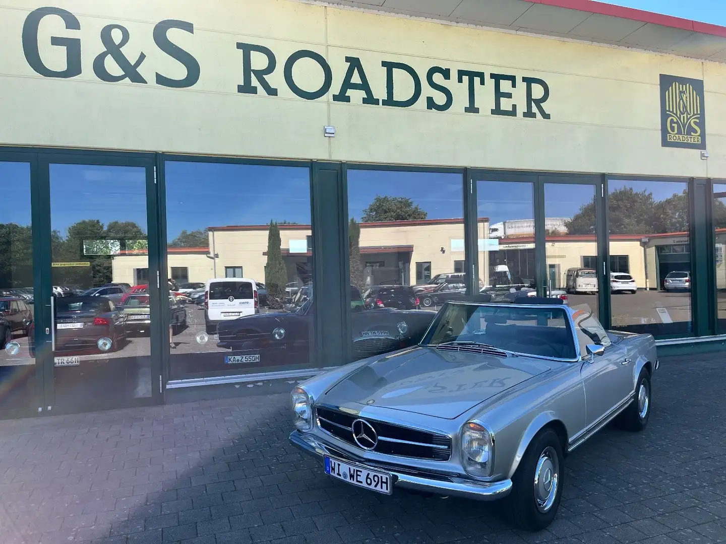 Mercedes-Benz SL 280 Pagode 2010 US Modell Restauriert Silber - 1