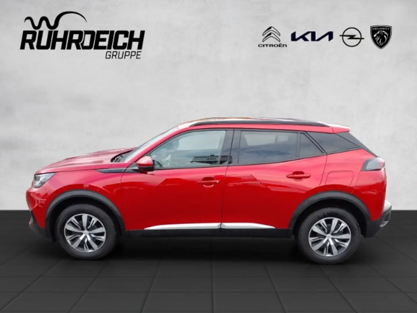 Peugeot 2008 Allure Pack 1.2 PT 130 +NAVI+LED+CAM+SHZ+ Rot - 2