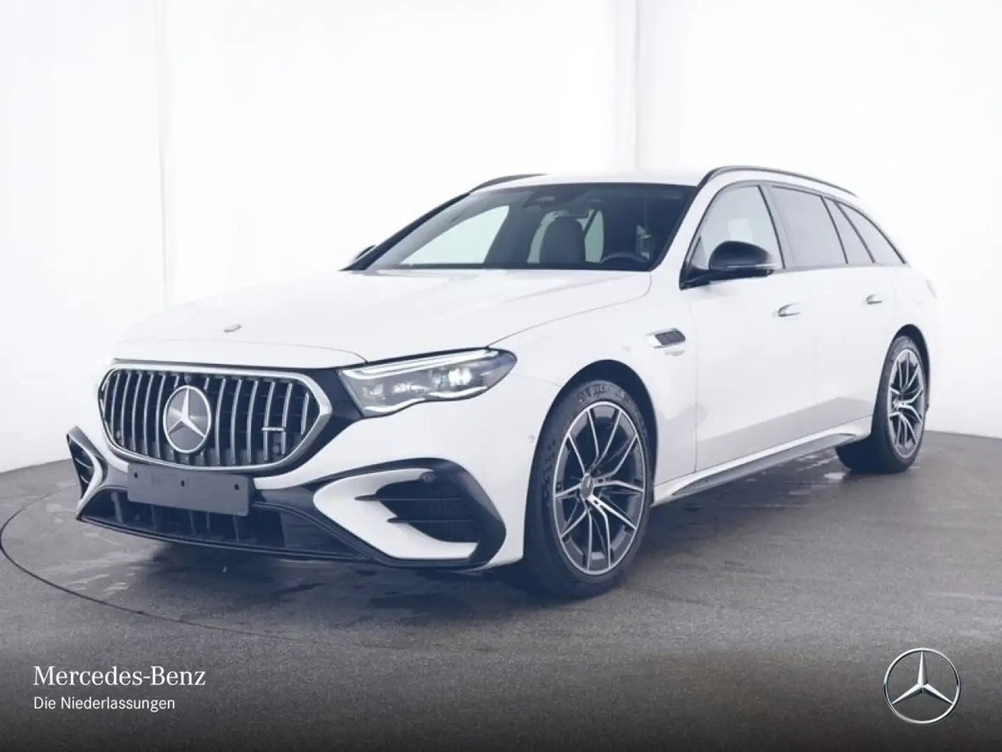 Mercedes-Benz E 53 AMG T 4M Hybrid 360° Burmester Distr. AHK PTS Weiß - 2