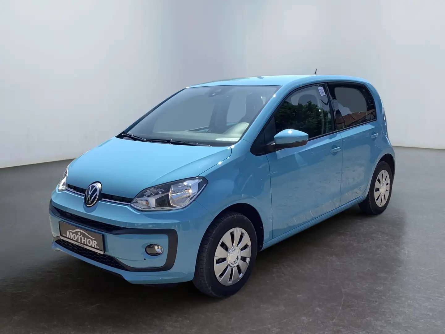 Volkswagen up! Basis 1.0 Winterpaket KAM PDC SHZ Klima Blau - 2