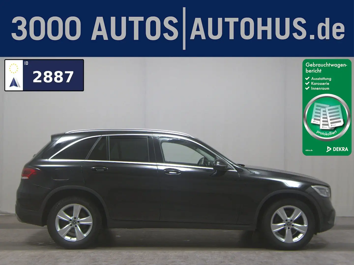 Mercedes-Benz GLC 220 d 4M Navi MB-LED Distronic+ Widescreen Noir - 1