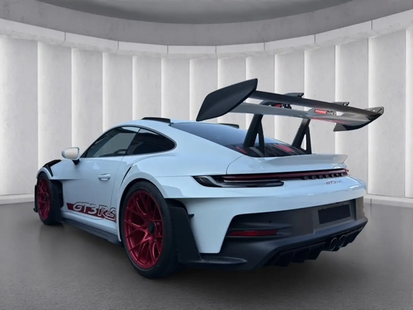 Porsche 911 GT3 RS+NEU+700KM+DEUTSCHES FAHRZEUG+LIFT+ Weiß - 2