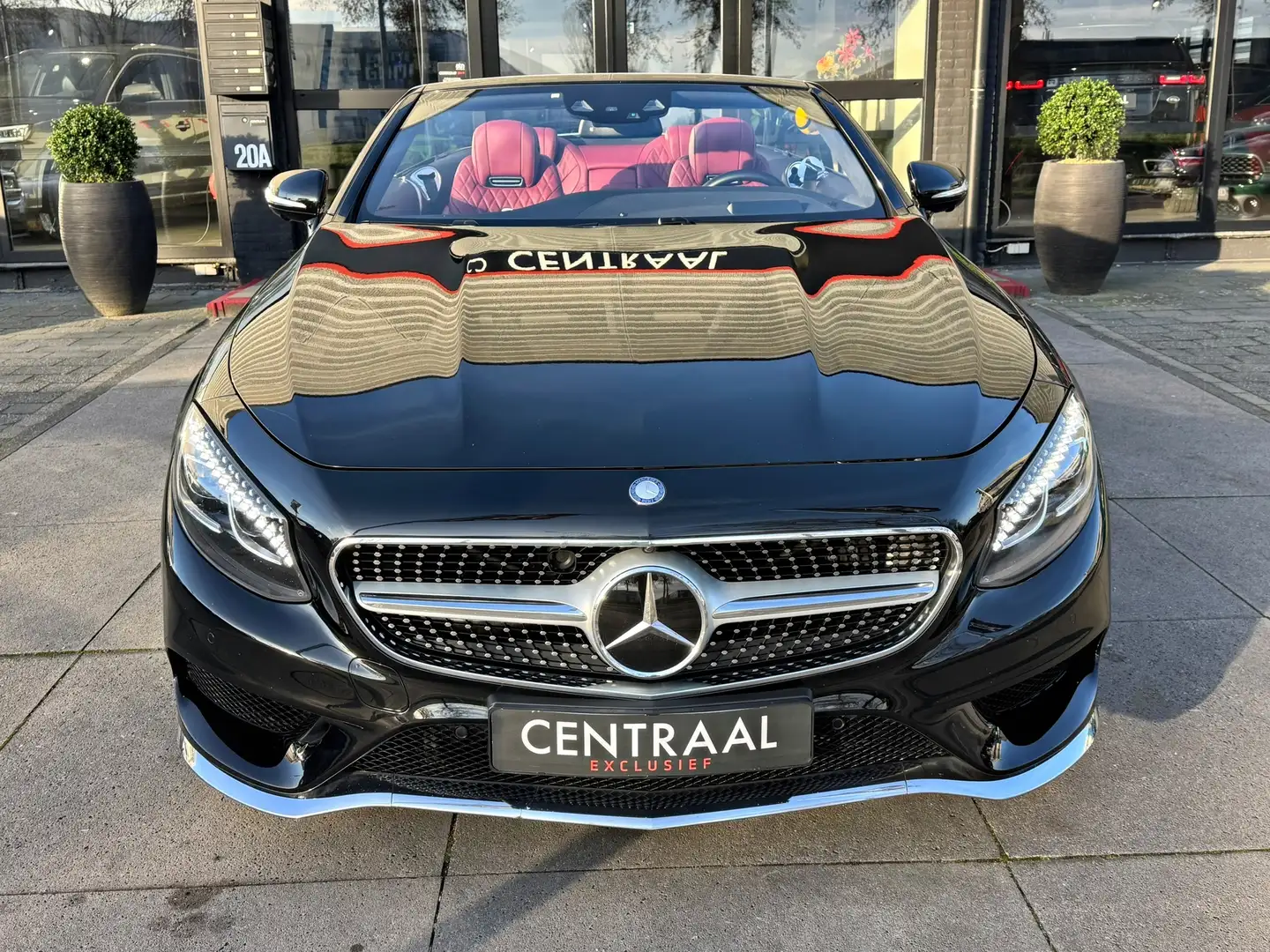 Mercedes-Benz S 500 Cabrio AMG Designo|Burmester|Massage|Swarovski|Air Siyah - 2
