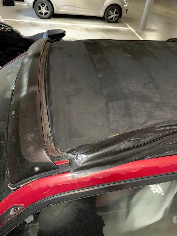 Mazda 121 Cabrio-Top, foto 6