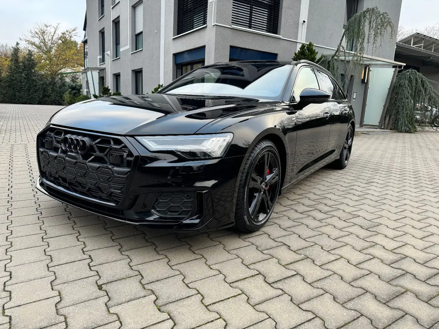 Audi A6 Avant 55 TFSIe quattro S line*WERKSKILOMETER* Negro - 1
