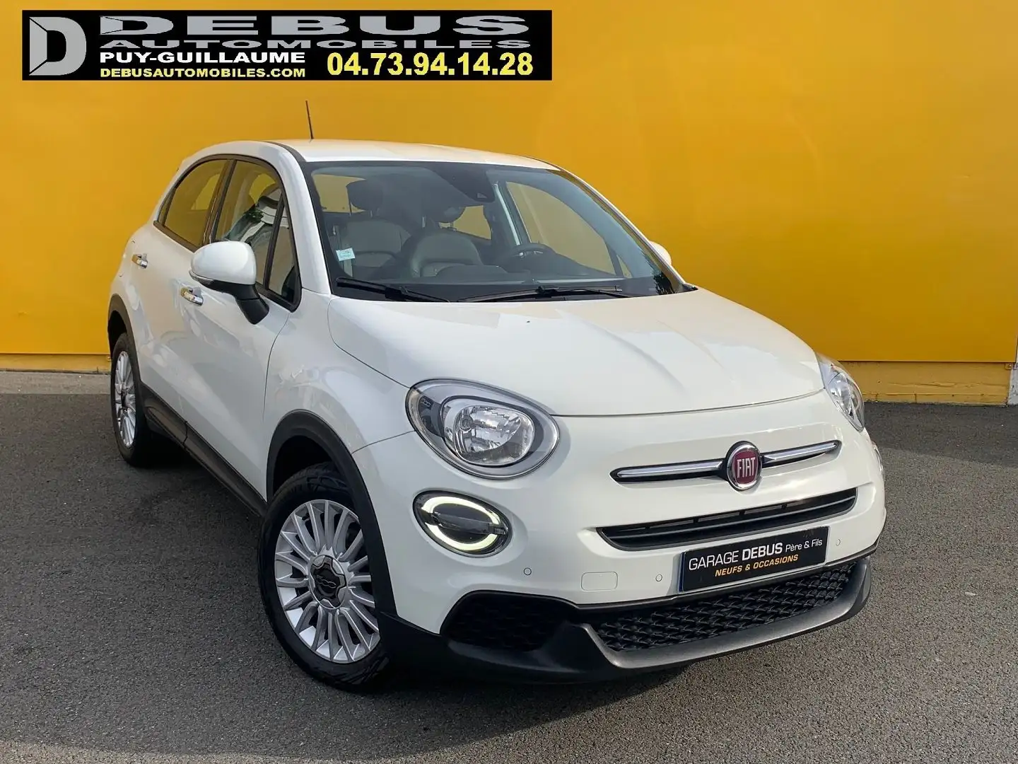 Fiat 500X 1.0 FIREFLY TURBO T3 120CH LOUNGE Blanc - 1