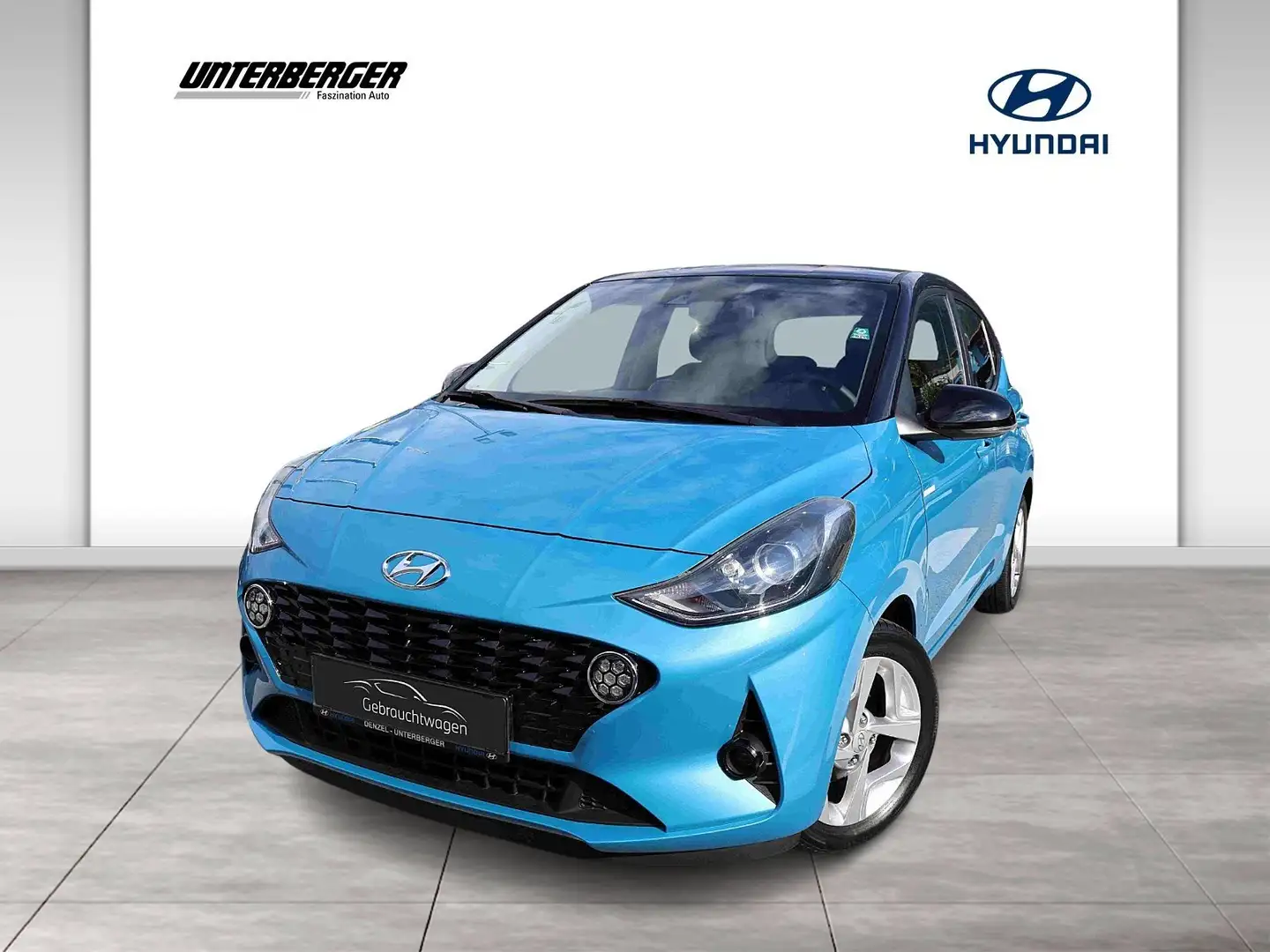 Hyundai i10 1,0 Level 3 DAB RFK Klima PDC Blau - 1