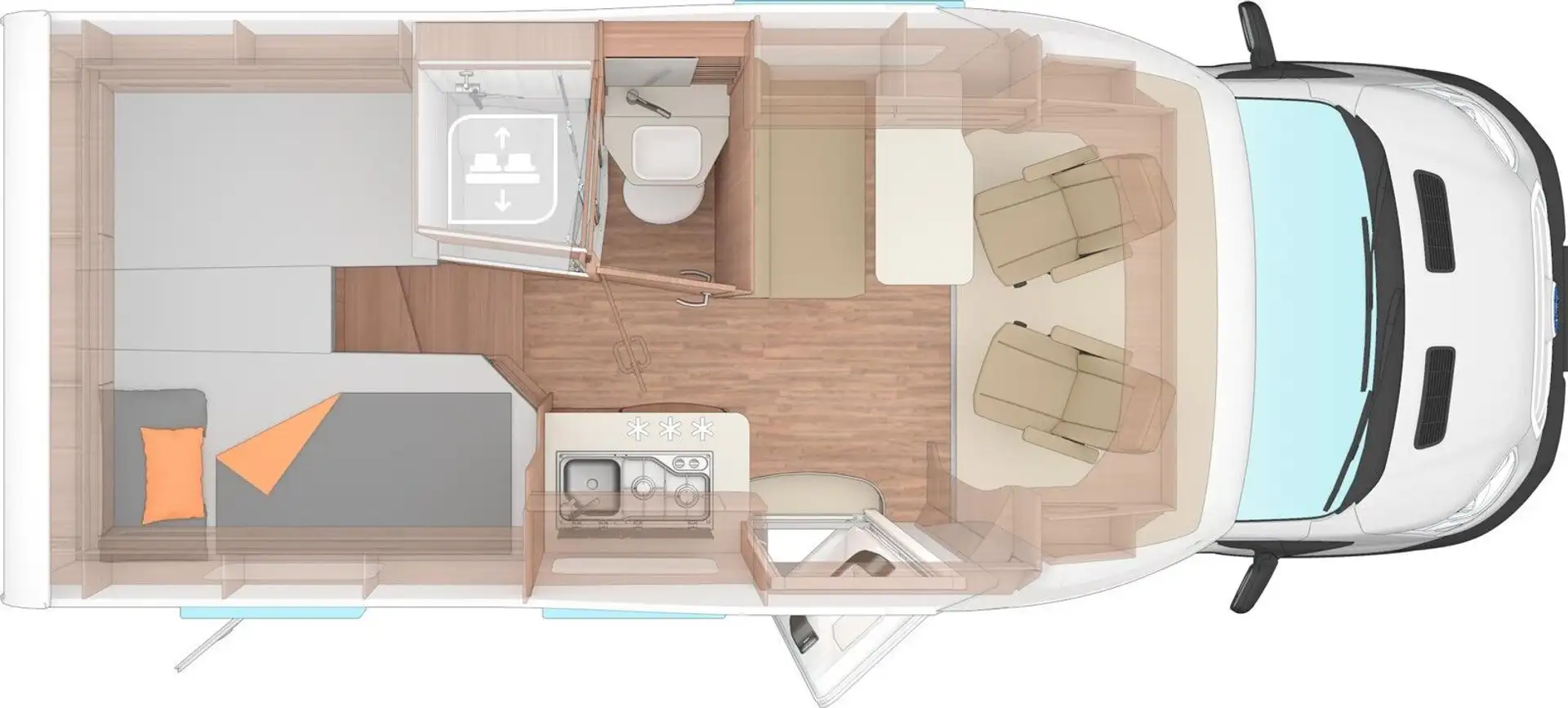 Weinsberg CaraLoft Ford 600 MEG - 20.000,- sparen Weiß - 2