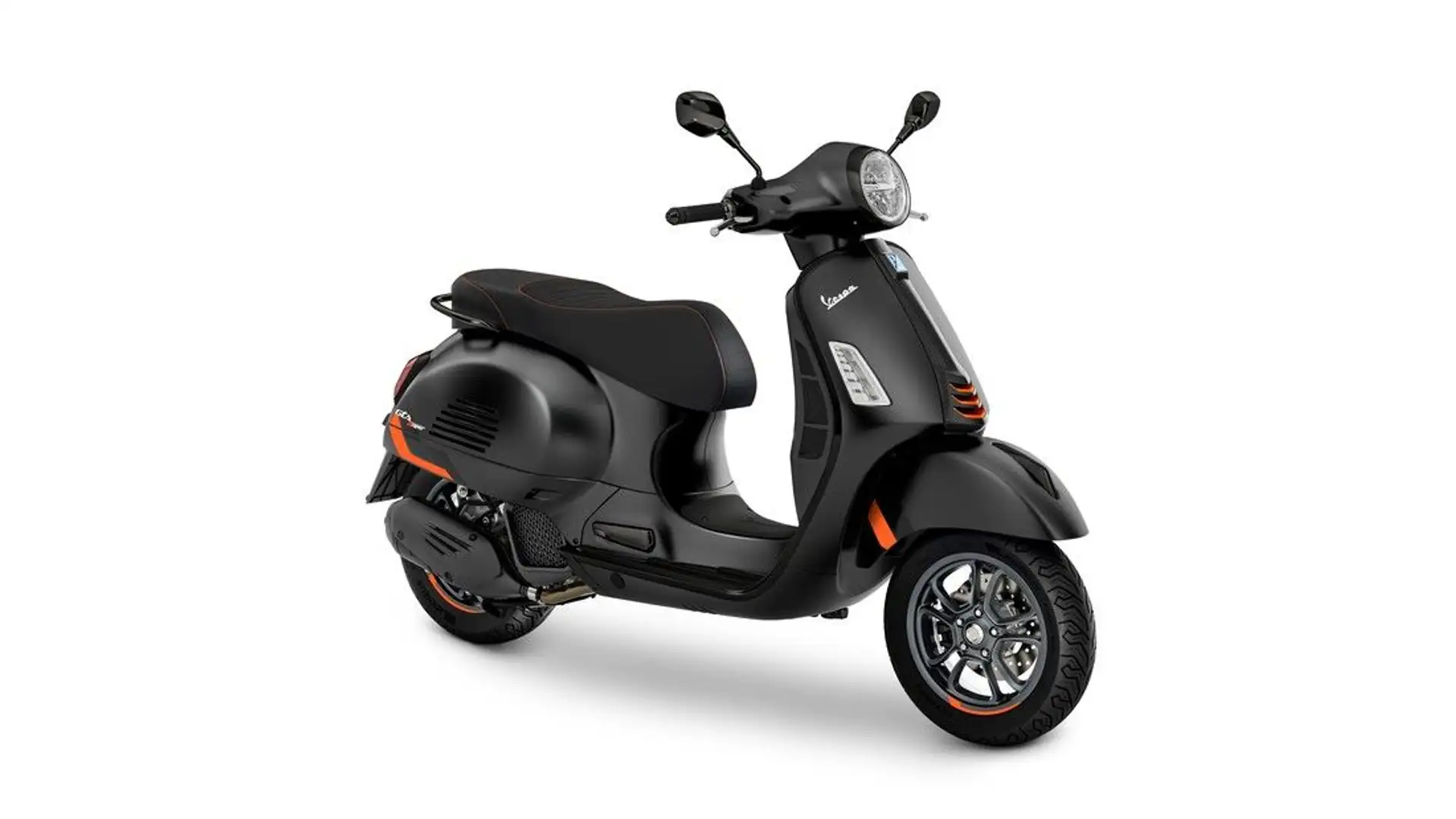 Vespa GTS 125 SuperSport schwarz matt Sonderpreis Negro - 1