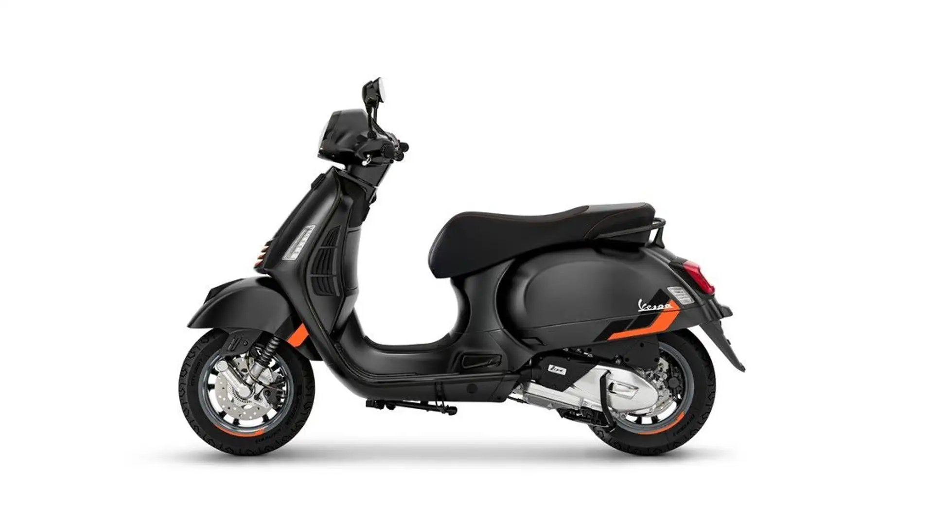 Vespa GTS 125 SuperSport schwarz matt Sonderpreis Negro - 2