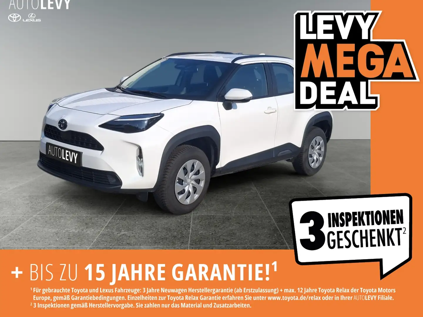 Toyota Yaris Cross 1.5 Business *CARPLAY&AA*SITZHZ* Weiß - 1