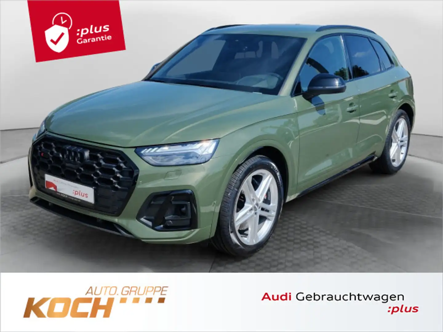 Audi SQ5 3.0 TDI q. Tiptr. Matrix LED, HUD, B&O, S-Sp Grün - 1