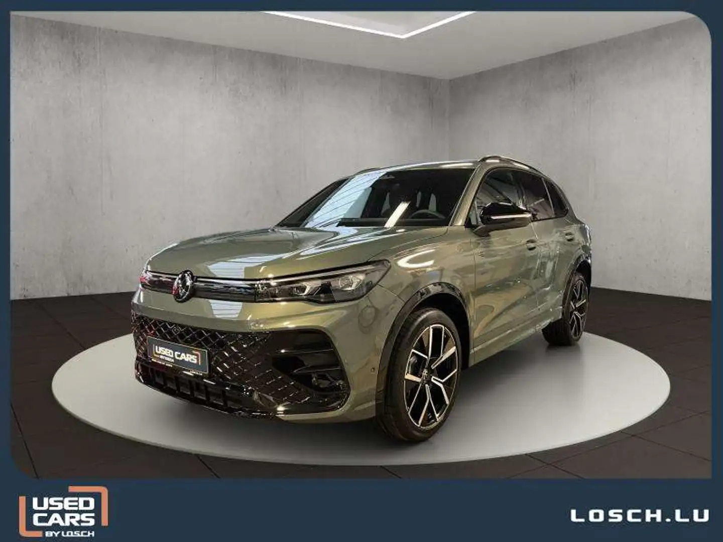 Volkswagen Tiguan R-Line+2.0TSI+Dsg+4Motion+LED Groen - 1