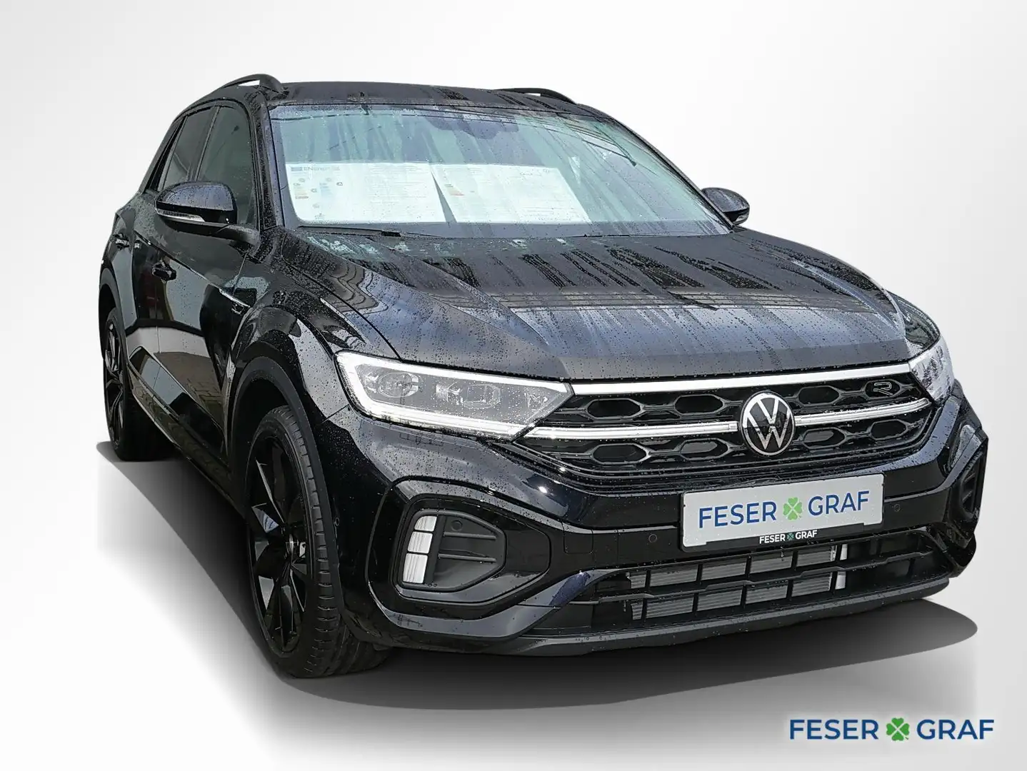 Volkswagen T-Roc 1.5 TSI R-Line DSG ACC AHK RüKa Sitzh. Schwarz - 2