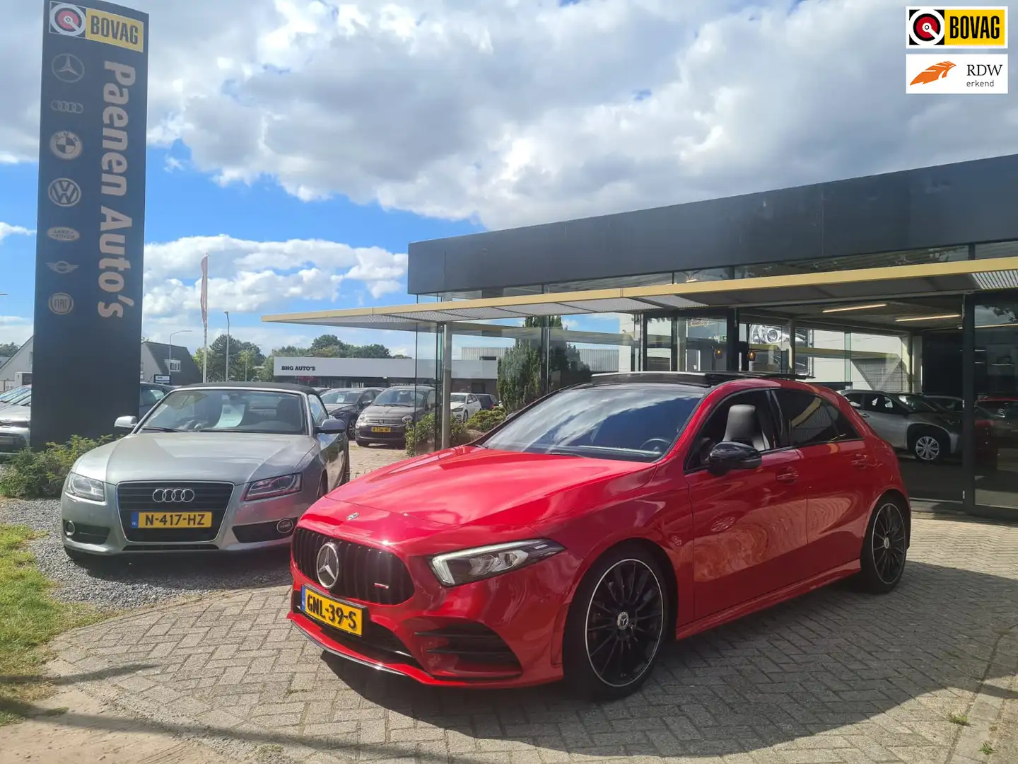 Mercedes-Benz A 200 Premium|A35 LOOK|Pano|Cam|Sfeer Rouge - 1