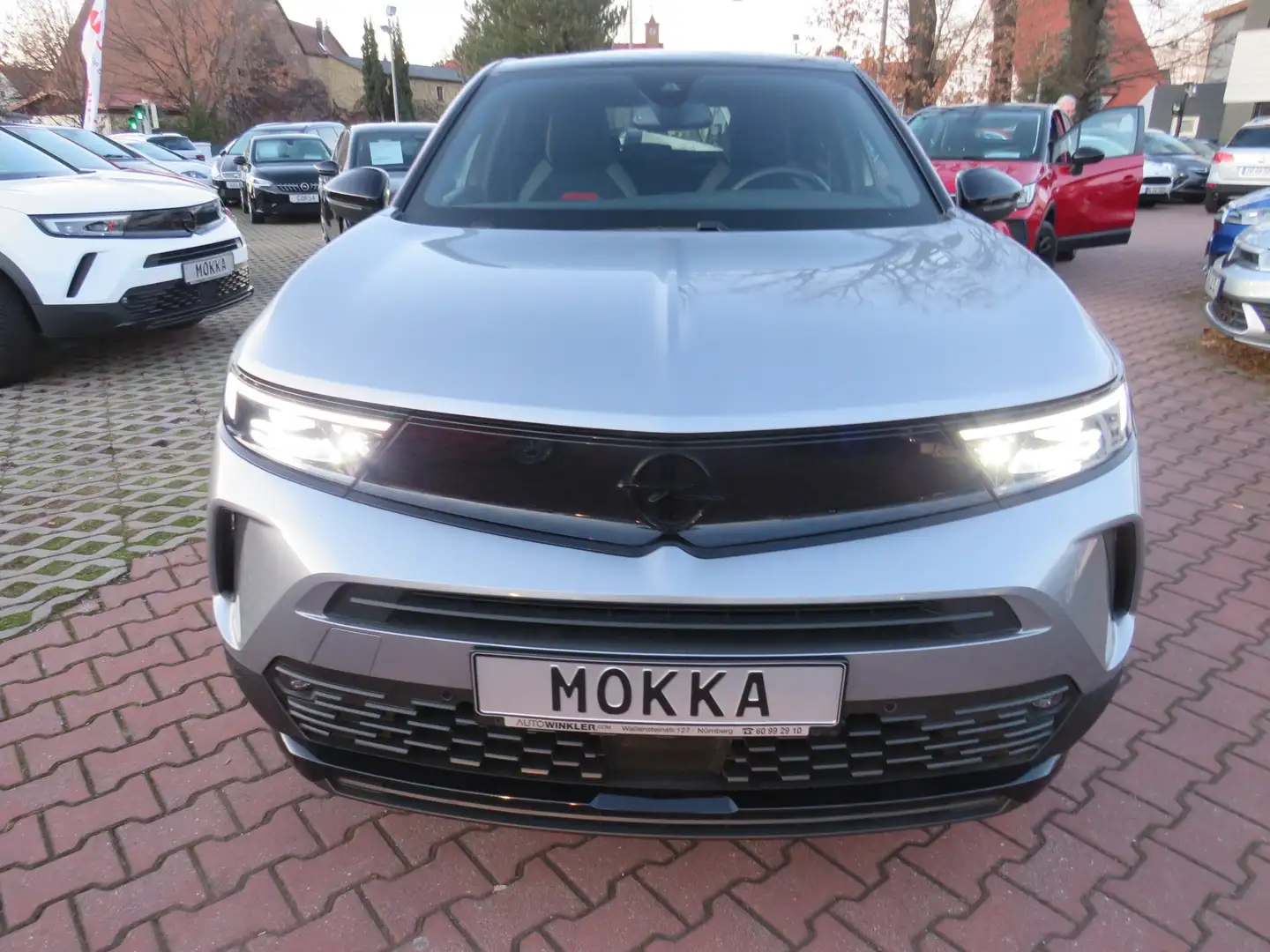 Opel Mokka MOKKA 1,2 TURBO  GS Line*AHK+LED+360°CAM+BLIS* Grau - 2