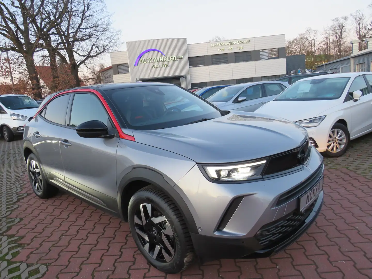 Opel Mokka MOKKA 1,2 TURBO  GS Line*AHK+LED+360°CAM+BLIS* Grau - 1