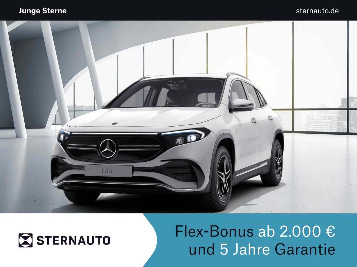 Mercedes-Benz EQA 300 EQA 300 4M AMG Line/Kamera/LED/Totwinkel/Sitzhzg Weiß - 1