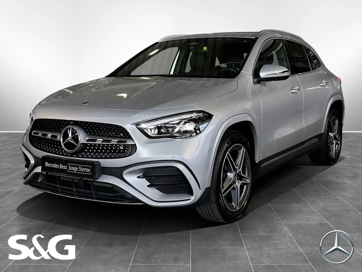 Mercedes-Benz GLA 250 e AMG AHK+TOTWINKEL+DISTRONIC+KEYLESS Argento - 1